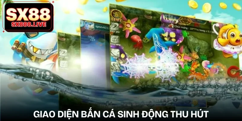 Bắn Cá SX88 - Săn Cá Đại Dương, Nhận Thưởng Thực Tế - WAVIN.GAMES